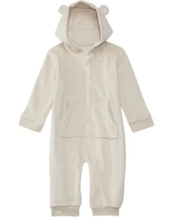 Barefoot Dreams Kids LuxeChic® Baby Bear Onesie (Infant) | Jumpsuits & Rompers