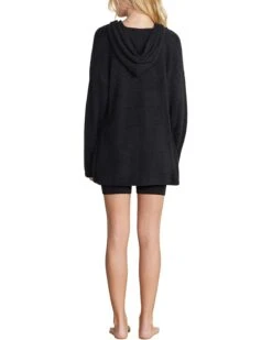 Barefoot Dreams CozyChic Lite® Curved Hem Hooded Jacket | Sweaters -Bernardo Store 61SuIpQMyML. AC SR736920