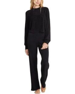 Barefoot Dreams CozyChic Ultra Lite® Cropped Mock Neck | Sweaters -Bernardo Store 61jOQ1p1psL. AC SR736920