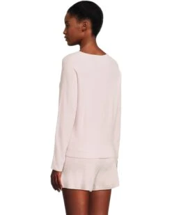 Barefoot Dreams Cozychic Ultra Lite® Boatneck Pullover and Short Set | Sweaters -Bernardo Store 61jQi70EtdL. AC SR736920