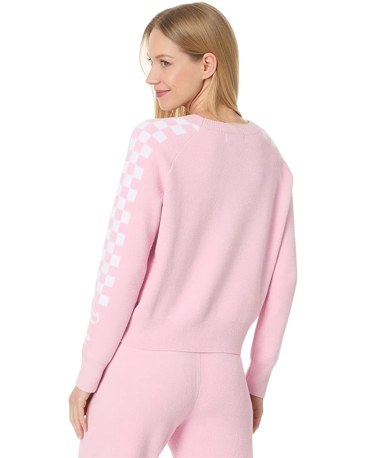 Barefoot Dreams CozyChic® Ultra Lite Checkered Barbie Pullover | Sweaters 4 Barefoot Dreams CozyChic® Ultra Lite Checkered Barbie Pullover | Sweaters - Image 2