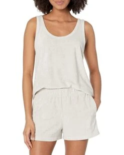 Barefoot Dreams CozyTerry® and Luxechic Mix Tank and Shorts Set | Sleepwear