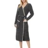 Barefoot Dreams CCL Contrast Ribbed Robe | Sleepwear
