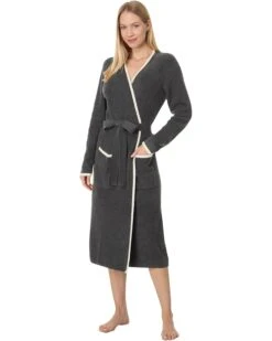 Barefoot Dreams CCL Contrast Ribbed Robe | Sleepwear