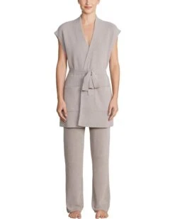 Barefoot Dreams CozyChic Ultra Lite® Waist Tie Vest | Sweaters -Bernardo Store 71N3UuRsBqL. AC SR736920