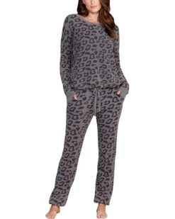 Barefoot Dreams Ultra Lite Barefoot in the Wild Track Pants | Sleepwear -Bernardo Store 71bHQeeLYZL. AC SR736920