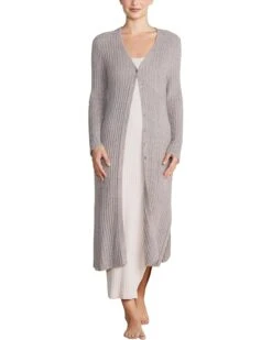 Barefoot Dreams CozyChic Lite® Pointelle Long Cardigan | Sweaters -Bernardo Store 71j0Ta7 AFL. AC SR736920