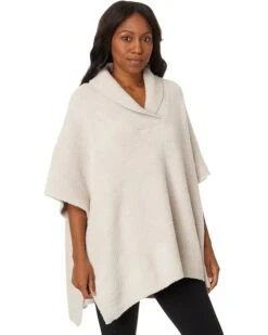 Barefoot Dreams CozyChic® Shawl Collar Poncho | Sweaters -Bernardo Store 71lm7O1ao8L. AC SR736920