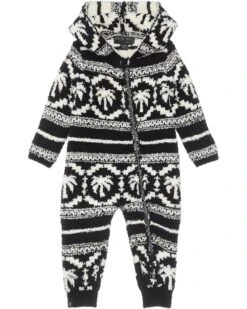 Barefoot Dreams Kids CozyChic® Baby Malibu Fair Isle Snow Suit (Infant) | Baby One Pieces